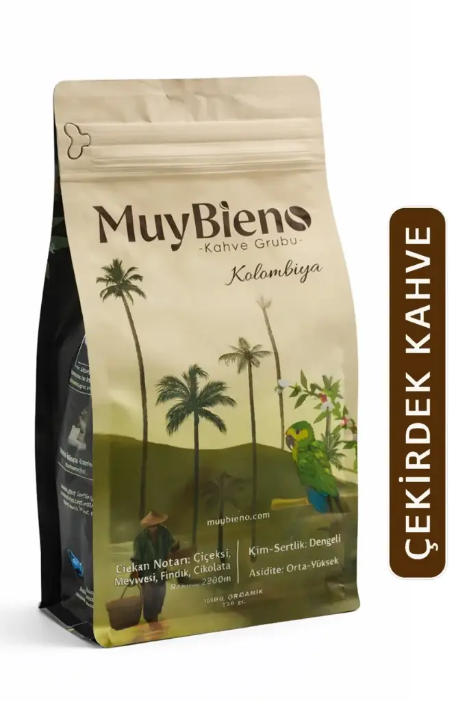 Kolombiya Medellin Supremo 250 gr. Çekirdek Kahve