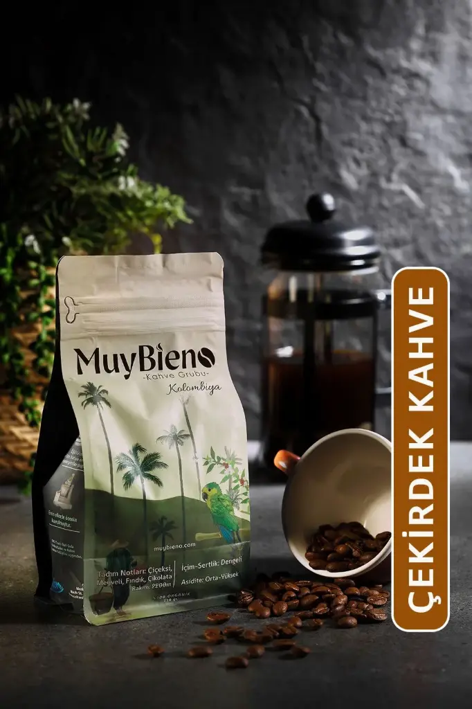 Kolombiya Medellin Supremo 250 gr. Çekirdek Kahve