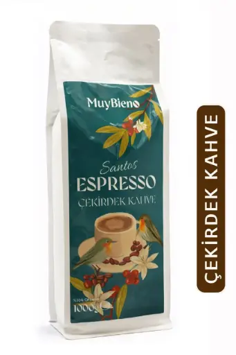 Santos Espresso 1 KG. Çekirdek Kahve