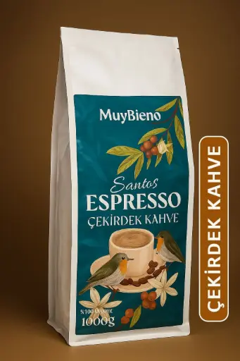 Santos Espresso 1 KG. Çekirdek Kahve